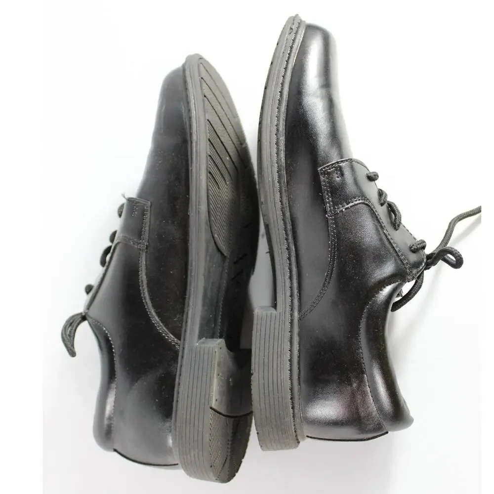 Stacy Adams Boys Black Oxford Dress Shoes Lace Up Formal School Uniform Size 4M